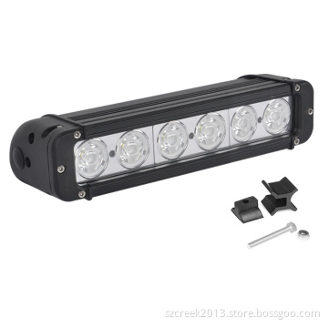 11 Inch 60W Single Row CREE 10W LED Light Bar